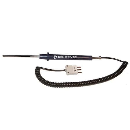 Digi-Sense Penetration RTD Probe 100 Ohm ANSI 3-Bla 93831-85